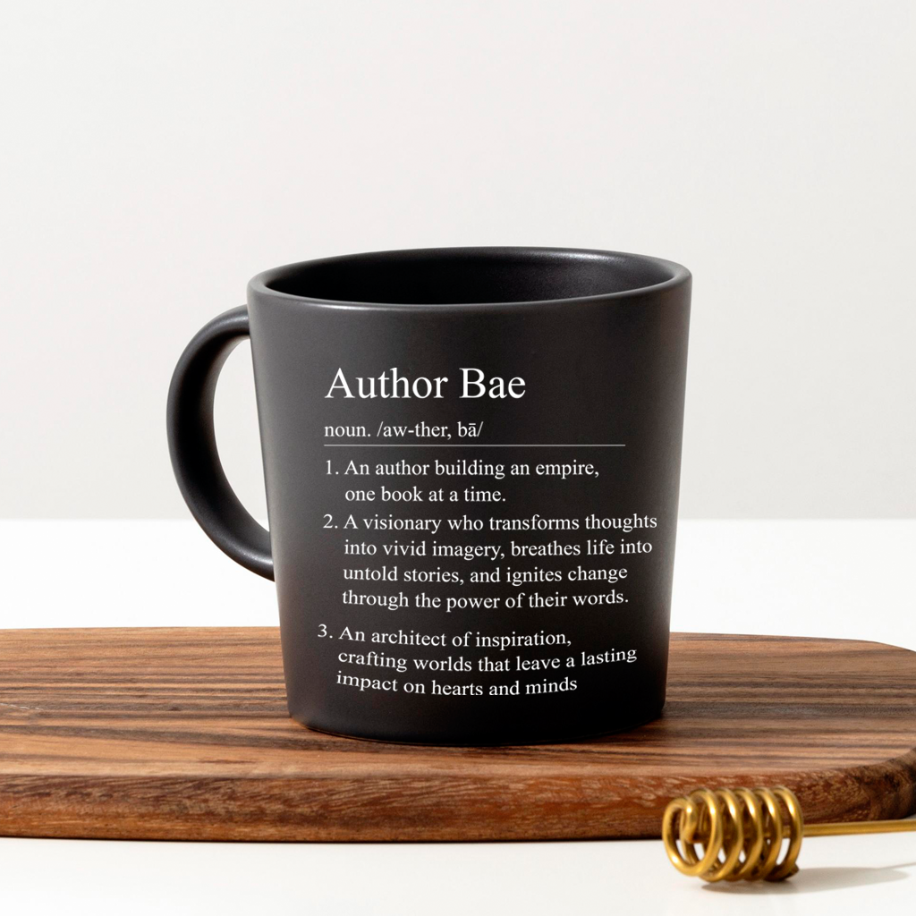 "Author Bae Defined" Mug