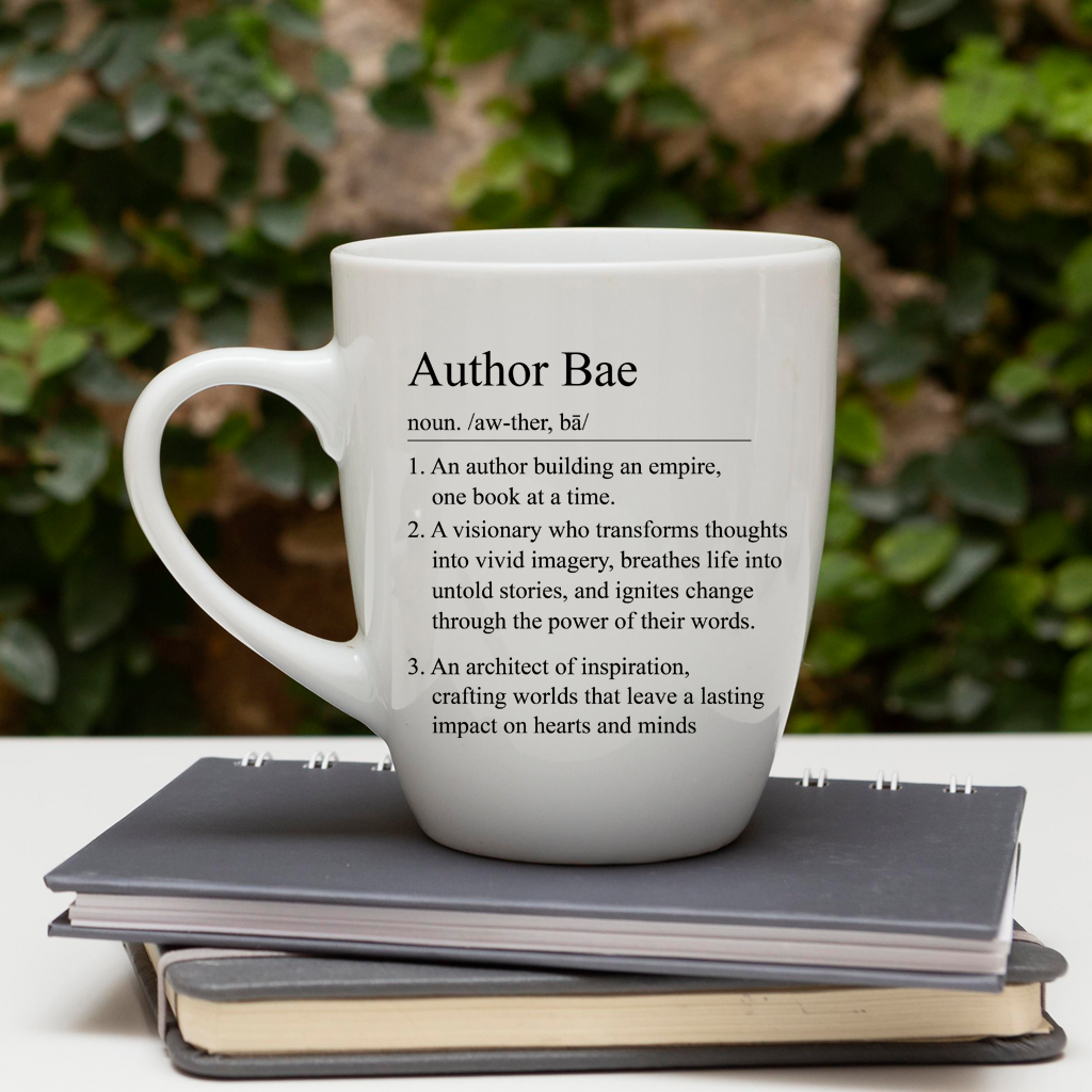 "Author Bae Defined" White Mug