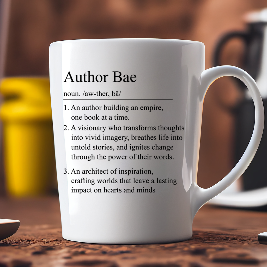 "Author Bae Defined" White Mug