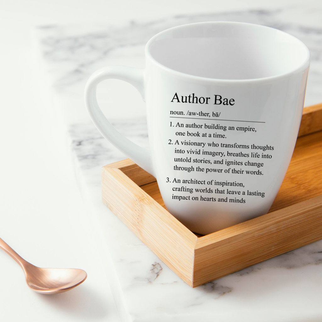 "Author Bae Defined" White Mug