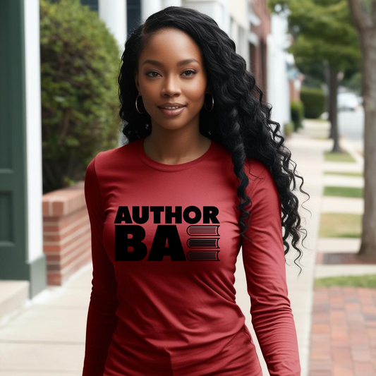 "Author Bae" Long Sleeve Tee